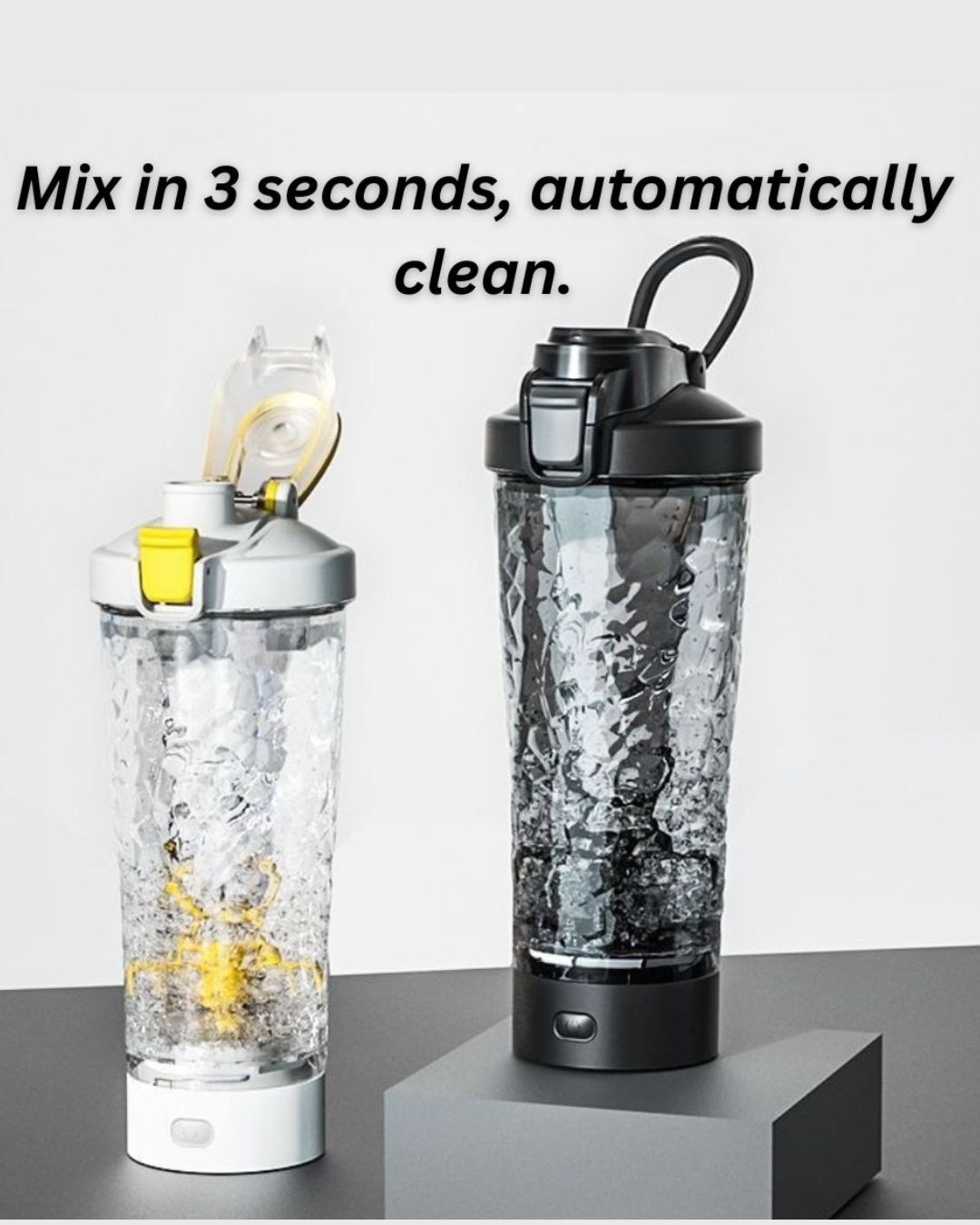 Rechargeable Mixing Cup for Girls 🌈🥤 Portable Electric Juice and Smoothie Cup