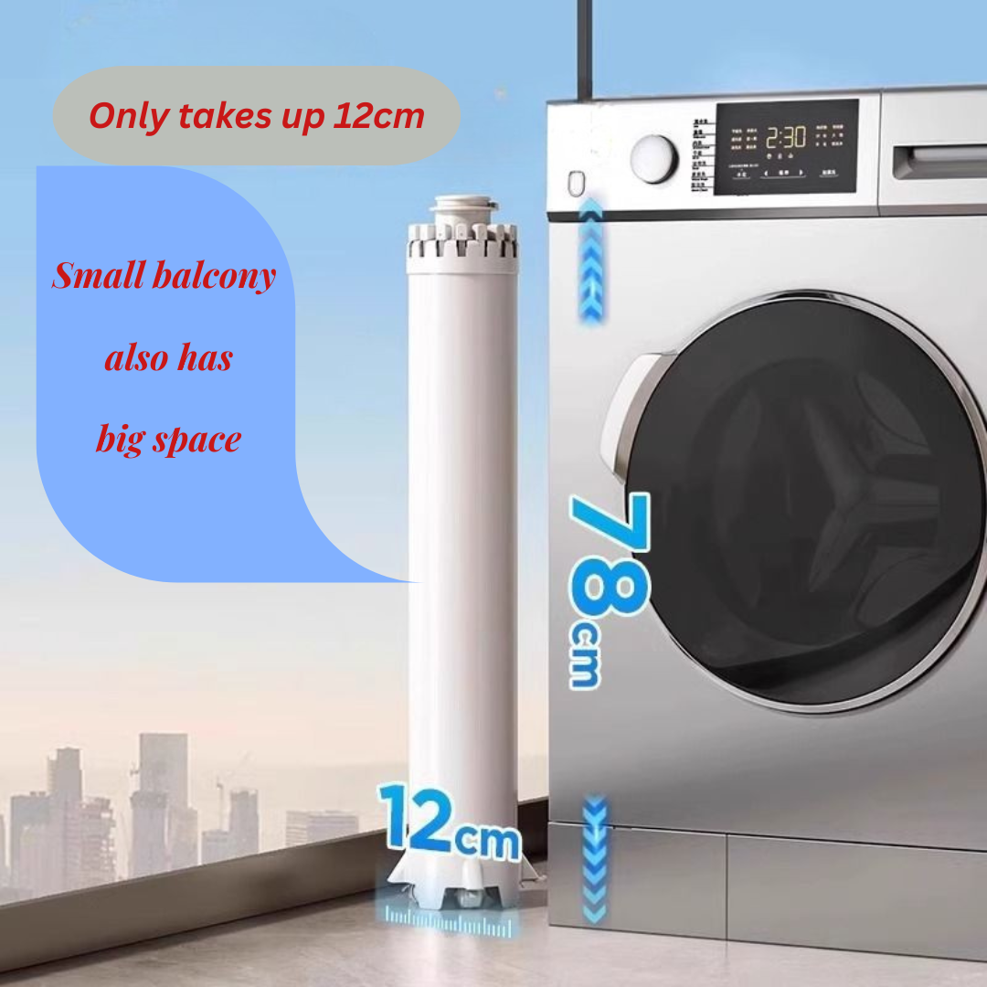 Octopus Folding Clothes Drying Rack 🧺✨ Space Saving Balcony Stand for Clothes, Towels and Quilts | Portable, Strong and Easy to Use