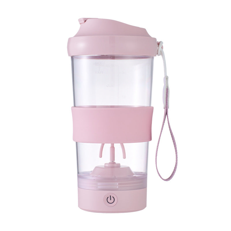 Rechargeable Electric Mixing Cup for Girls 🌟🥤 | Portable Smoothie & Juice Maker ⚡💖
