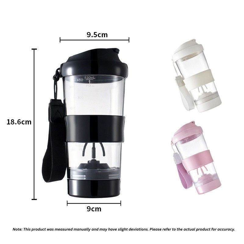 Rechargeable Electric Mixing Cup for Girls 🌟🥤 | Portable Smoothie & Juice Maker ⚡💖