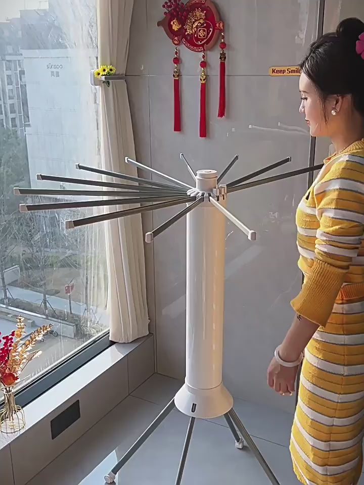 Octopus Folding Clothes Drying Rack 🧺✨ Space Saving Balcony Stand for Clothes, Towels and Quilts | Portable, Strong and Easy to Use