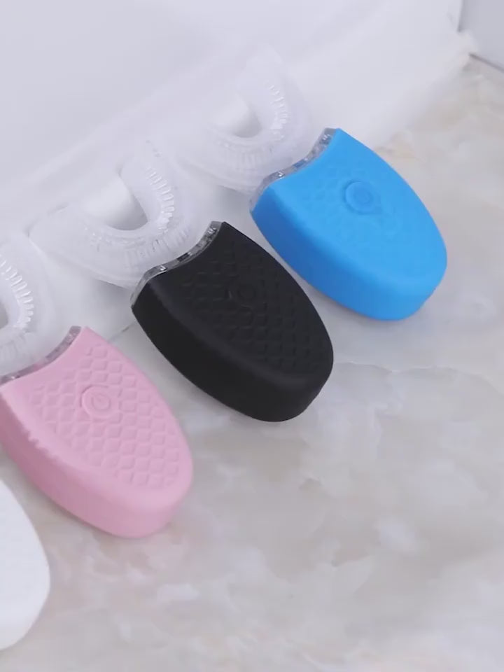 U Shaped Automatic Electric Toothbrush with Waterproof Design for Easy Daily Cleaning 🦷💧